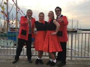 'The Jive Hunnies at The Old Gaffers Festival 02/06/17'
